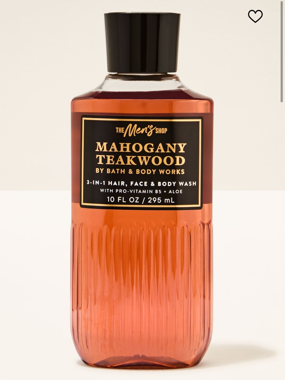 Mahogany Teakwood 3-1 Hair, Face & Body Wash